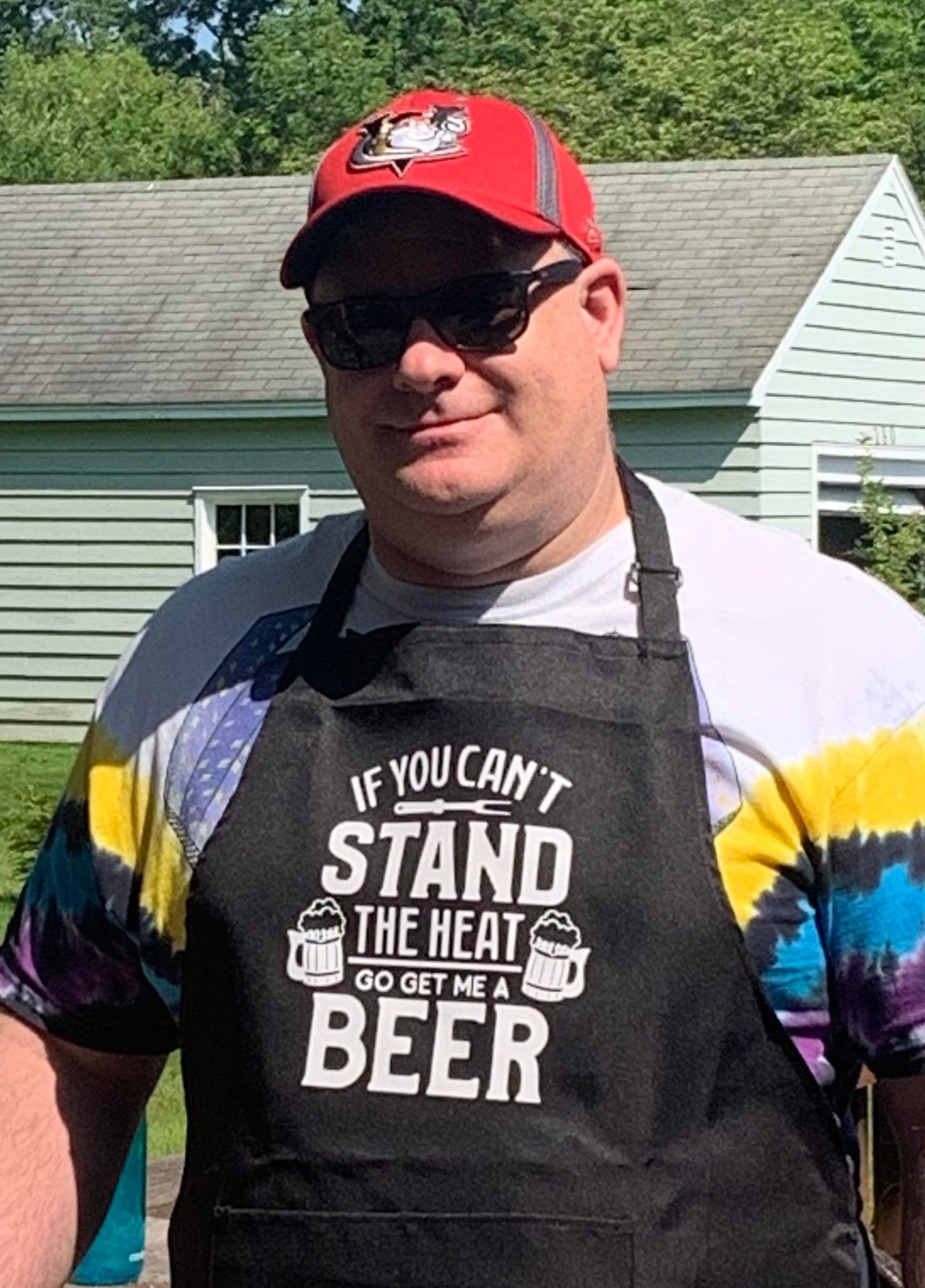 Father’s Day aprons and pot holders | BBQ aprons for the grill chef | Daddy's grill | Beer Humor | BBQ humor