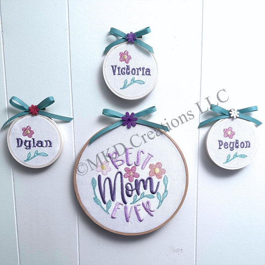 Personalized, Custom, Best Mom Ever, Best Grandma Ever, with Kids or Grandkids Name