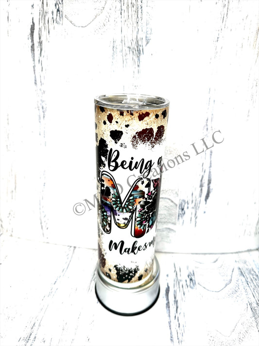 Being a Mom, Mother's Day Tumbler, Mother's Day Gift, Gift for Mom, Gift for Nonna