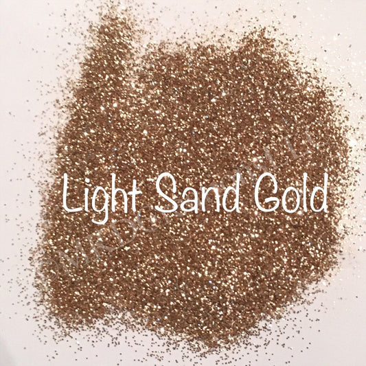 ULTRA FINE GLITTER 1/128 ***Light Sand Gold***