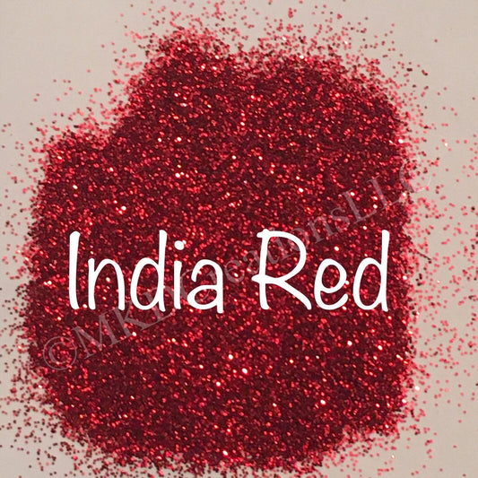 ULTRA FINE GLITTER 1/128  *** India Red ***