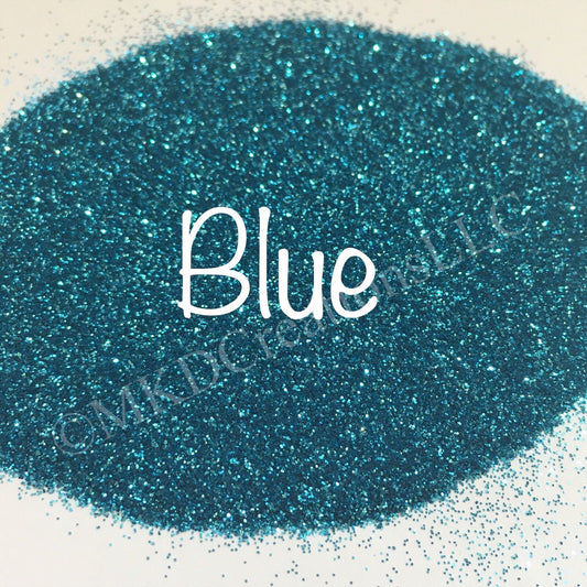 ULTRA FINE blue GLITTER 1/128