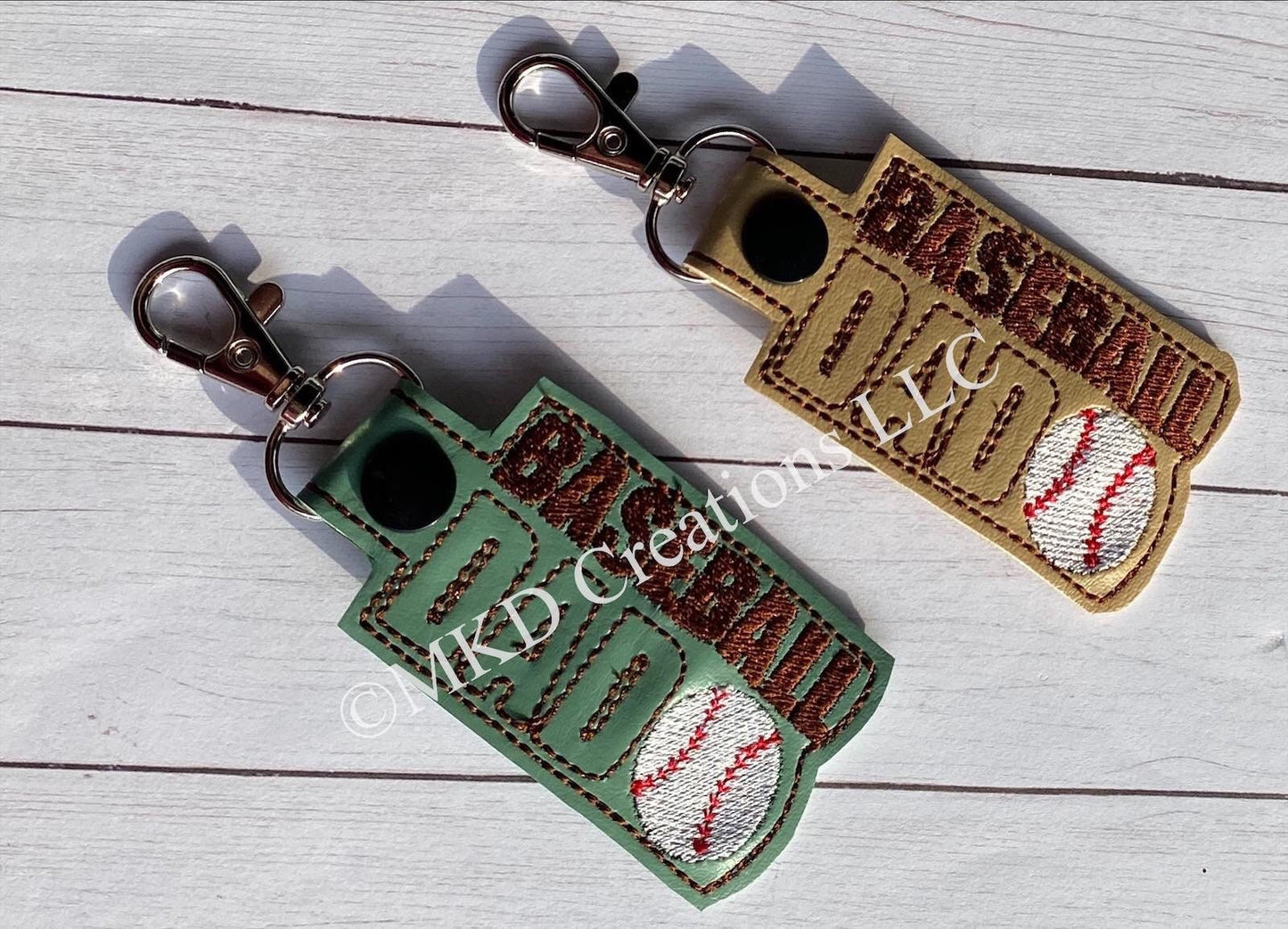 Father’s Day key chain gift for your Dad | Key Fob | Bag accessory | Baseball Dad key chain