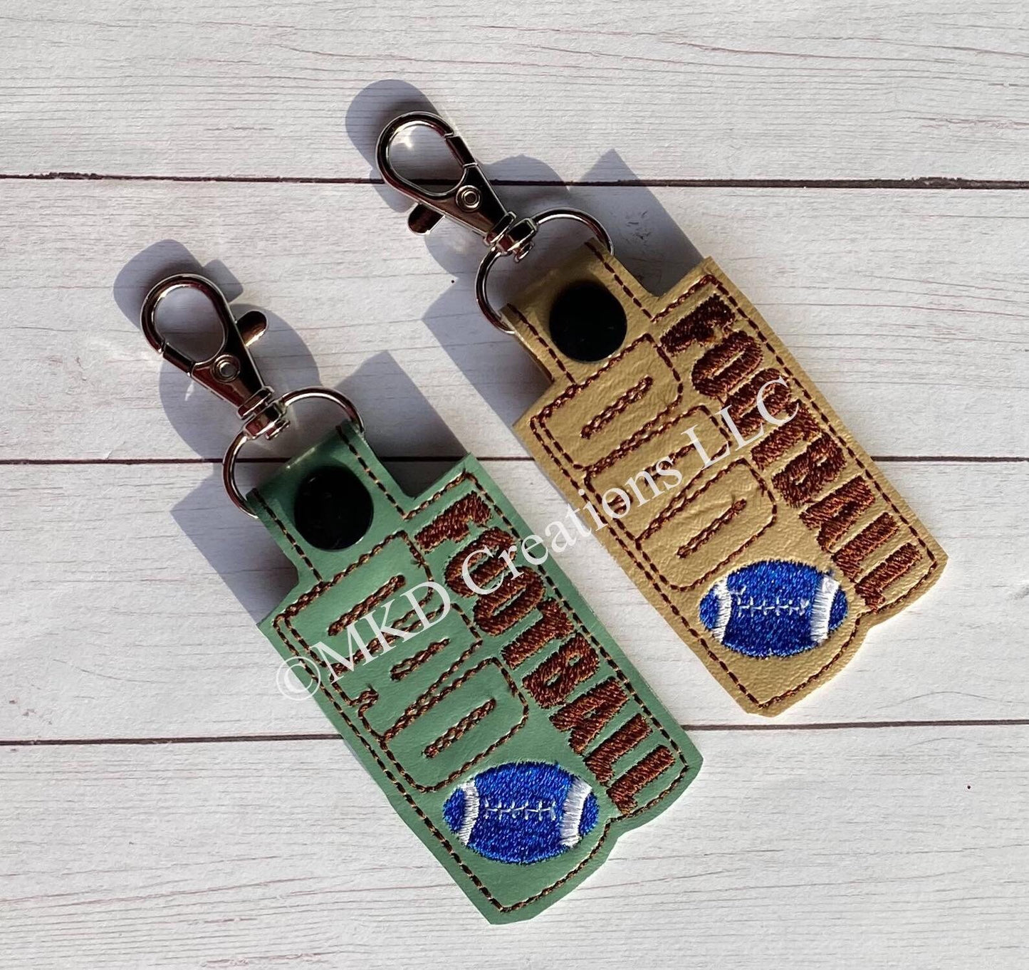 Father’s Day key chain gift for your Dad | Key Fob | Bag accessory | Football Dad key chain